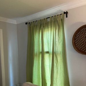 Pottery Barn curtains